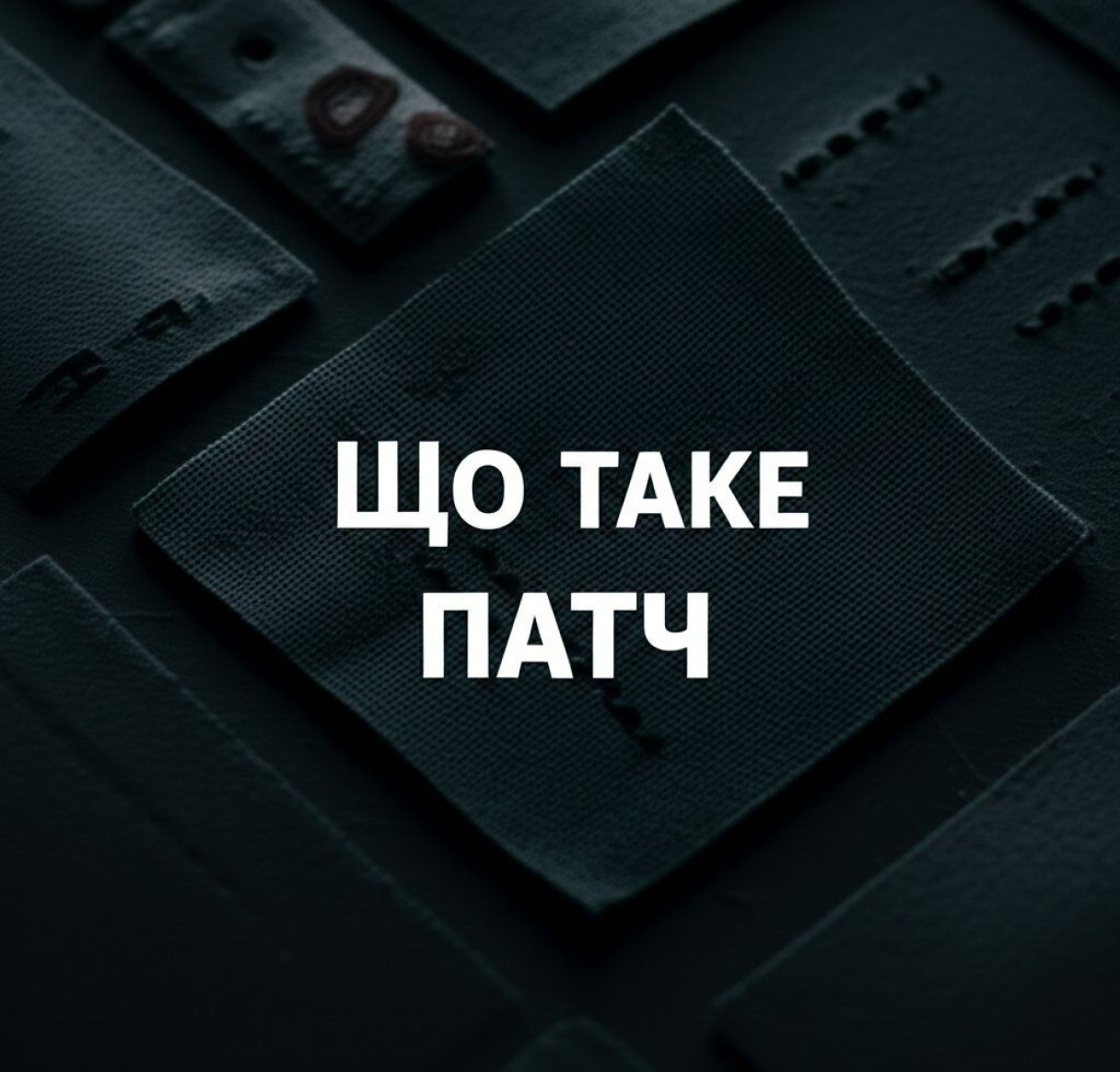 Що таке патч: визначення, види та застосування