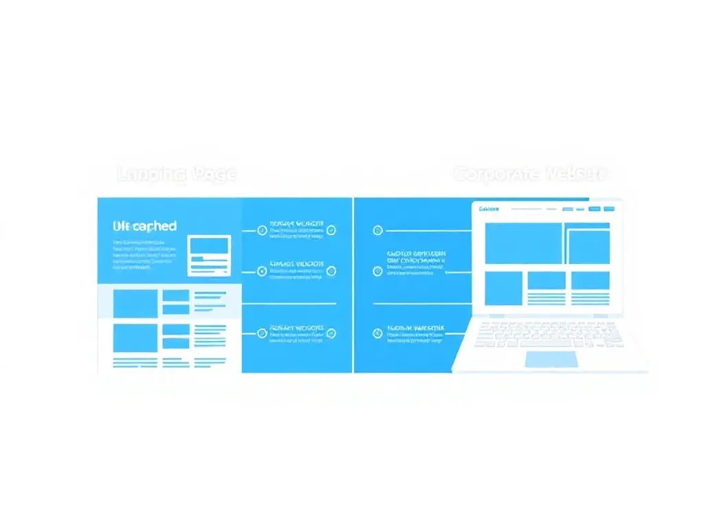 Landing page или корпоративный сайт: почему клиенты уходят до покупки