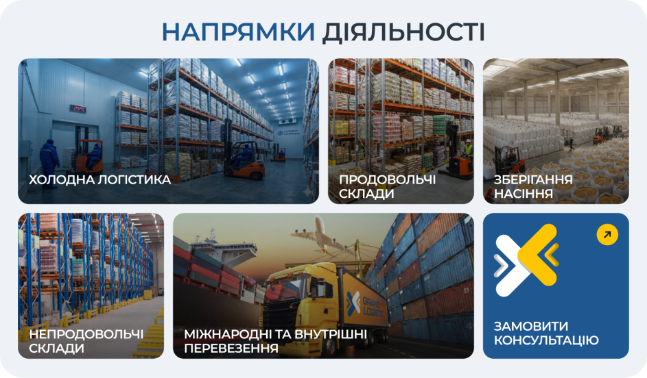 Послуги вантажоперевезень - Grand Logistic