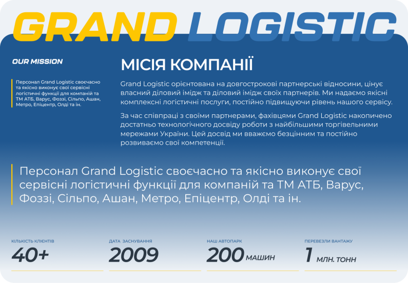  - Grand Logistic