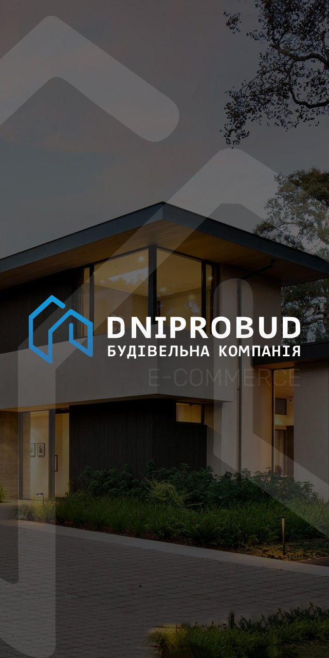 Створення сайту будівельної компанії Dniprobud